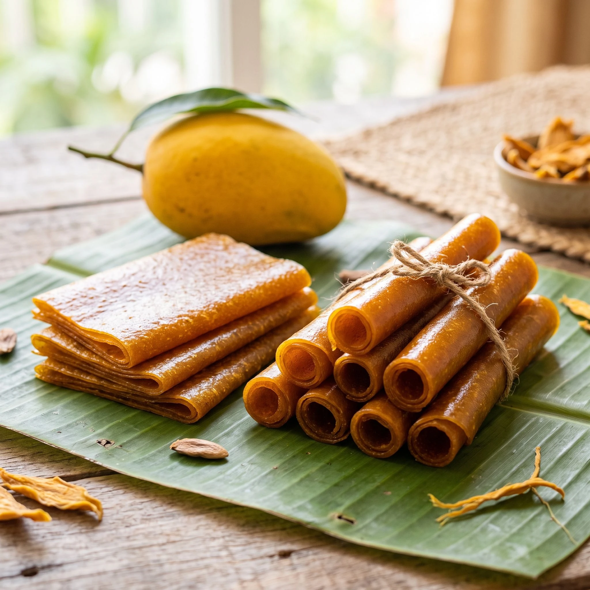 মিষ্টি প্রিমিয়াম পাকা আমসত্ত্ব (No Sugar)